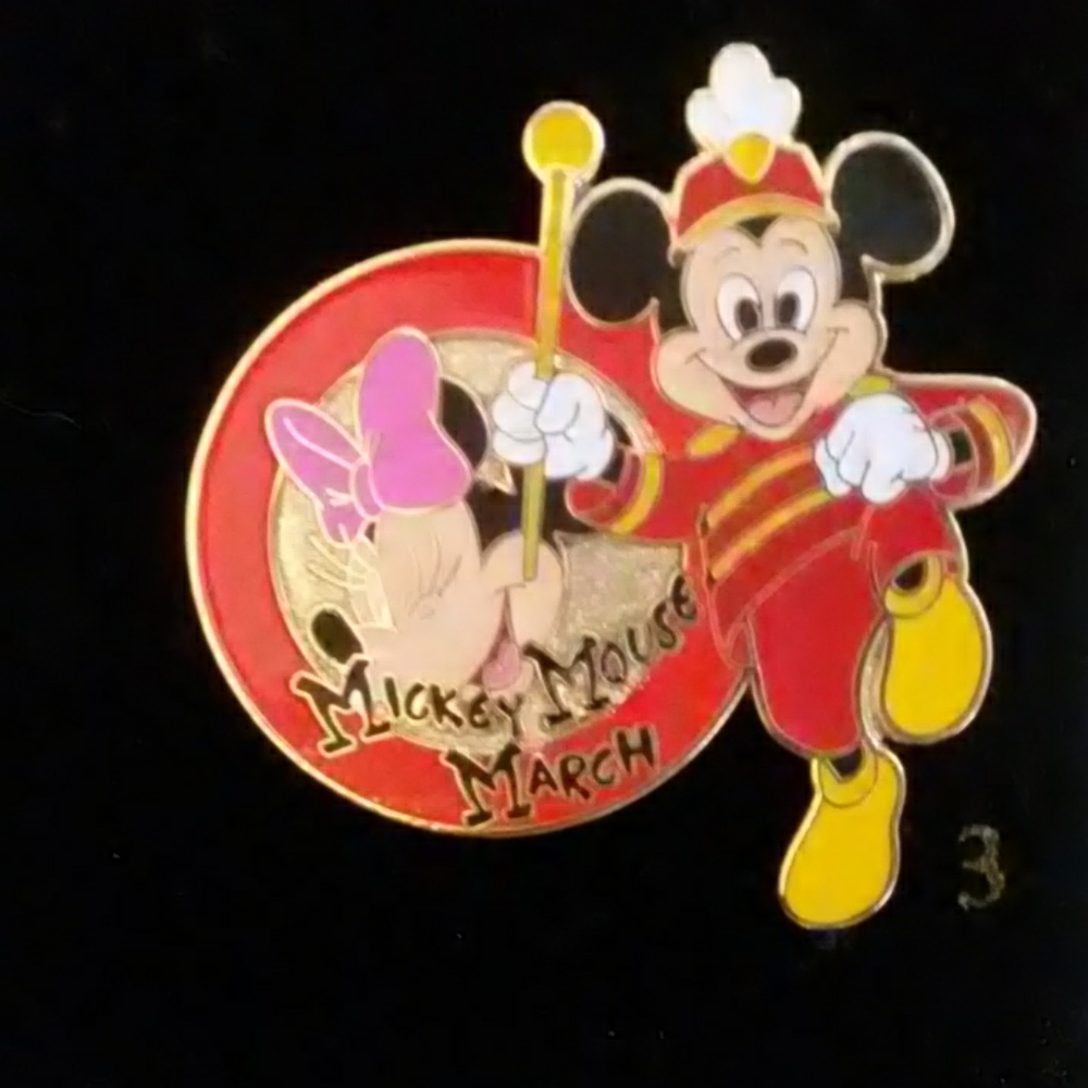 Mickey mouse pin
